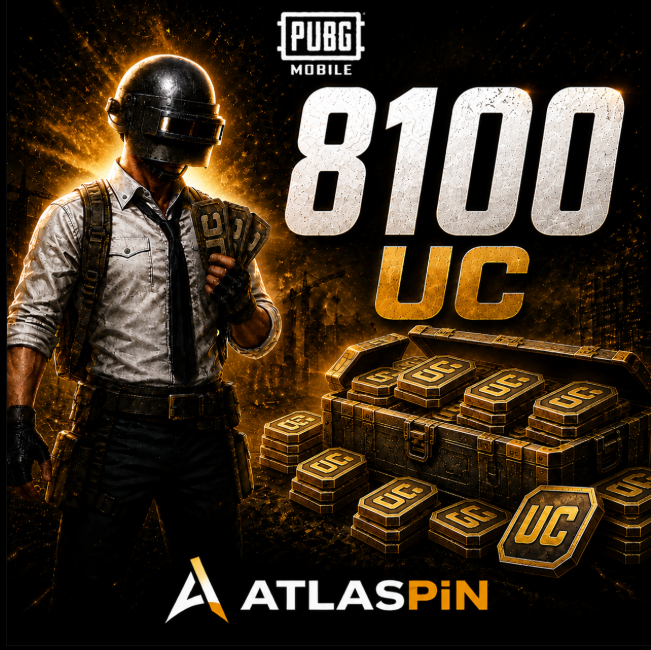 Pubg Mobile 8100 UC